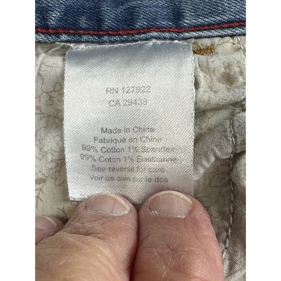 Mountain Khakis Women's Classic Fit Jeans Light Wash 14P Organic Cotton Soft - Picture 12 of 13